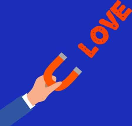 Magnet Liebe Anziehung Pole