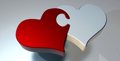 Puzzleteil: Herz